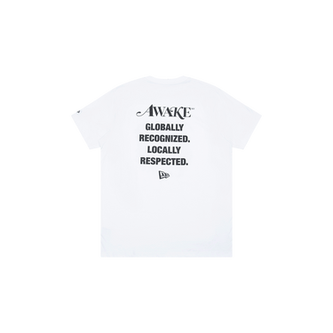 Awake NY x NBA x New Era White Boston Celtics Paintbrushed Tee