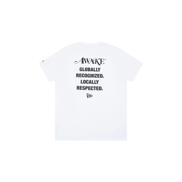 Awake NY x NBA x New Era White Boston Celtics Paintbrushed Tee