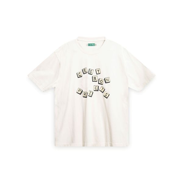 C'est Bon X Ju Working - On Projects Scrabble Tee