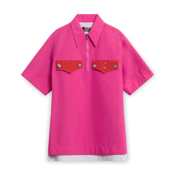 Calvin Klein 205W39NYC Pink Zip Top