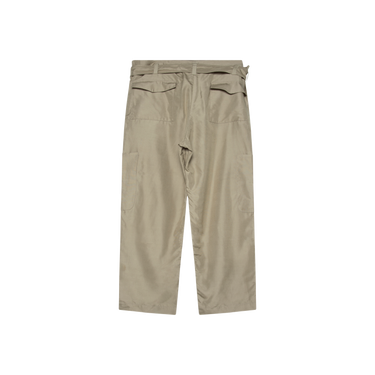 Céline Green Belted Mulberry Silk Cargos