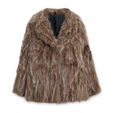 Fur Coat - Brown