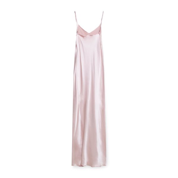 Proenza Schouler Pink Silk Slip Dress