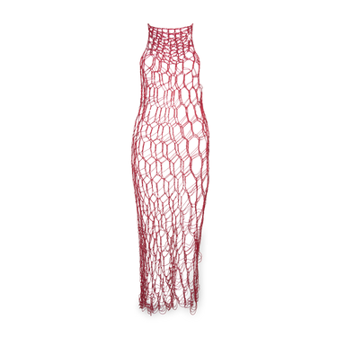 Net Dress - Red