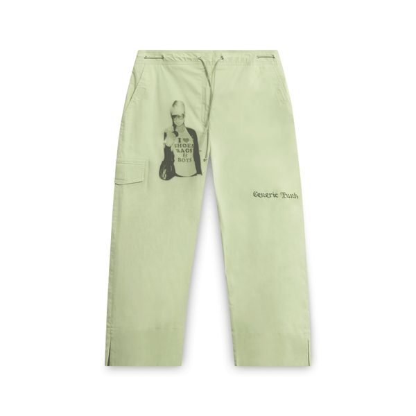 Green Paris Pants