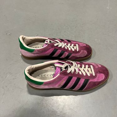 Adidas x Gucci Purple Gazelle Sneakers