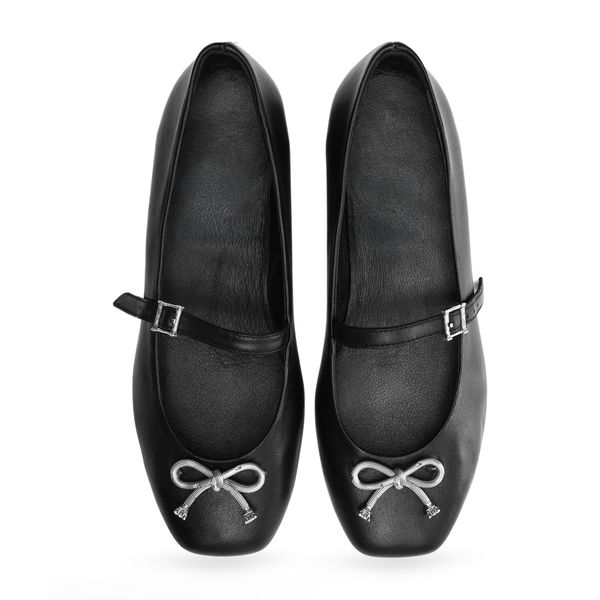 Corinthian Bow Ballet Flat