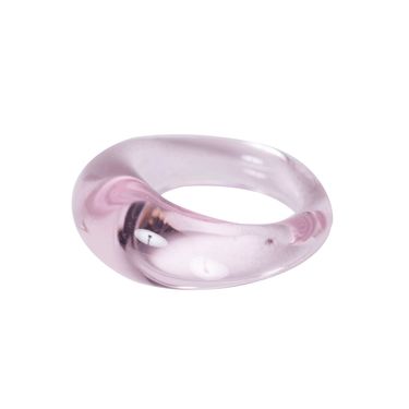 Mound Ring - Transparent Pink