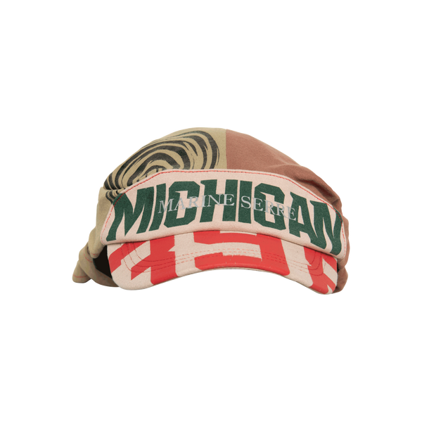 Marine Serre Veiled Baseball Cap