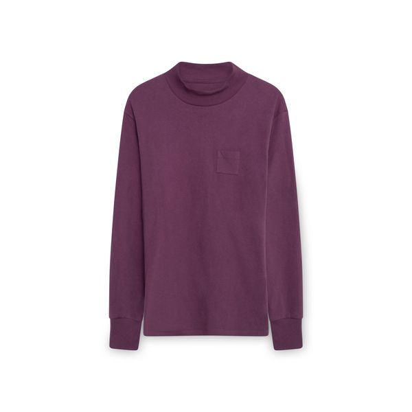 Aime Leon Dore Mauve Long Sleeve Pocket Tee