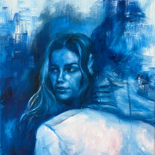 Blue Untitled