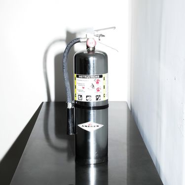 Chrome Fire Extinguisher by SIZED