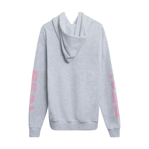 I Am Real Hoodie in Heather Grey