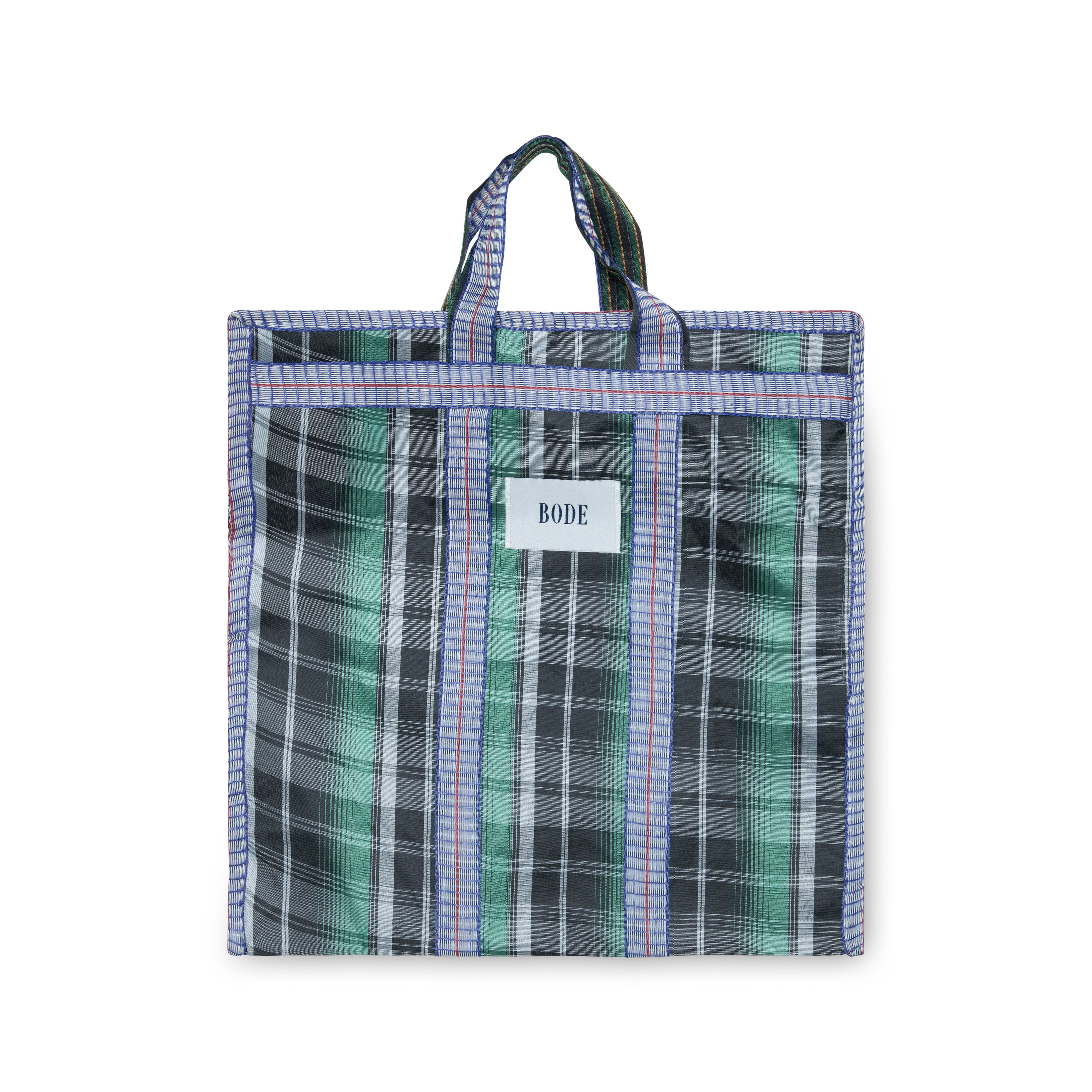 Bode Tote Bag- Green and Orange by Beatriz Blank | Basic.Space