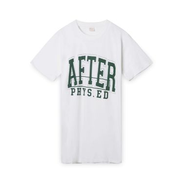 Andafterthat Phys Ed Tee - White