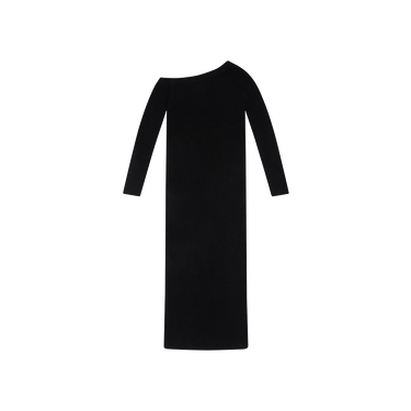 Lisa Yang Kitty One-Shoulder Cashmere Midi Dress