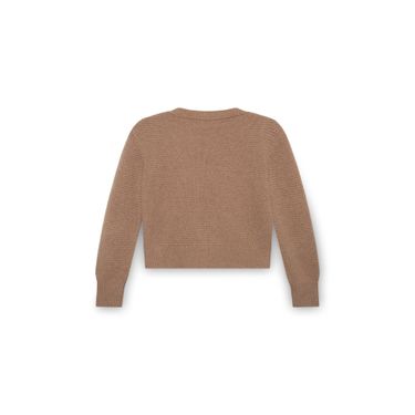 The Elder Statesman Brown Cashmere Sweater