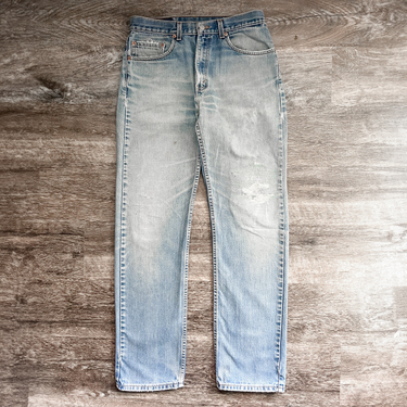 1990s Levi's Well Worn Repaired 505