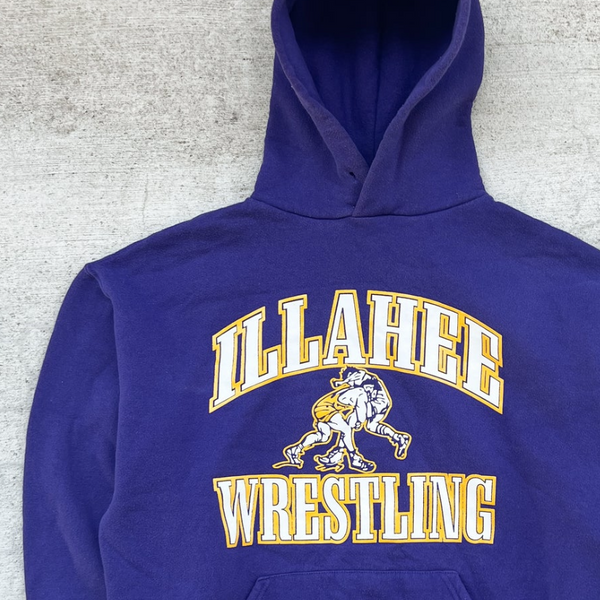 1990s Russell Athletic Illahee Wrestling Hoodie