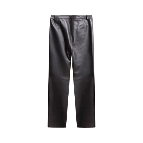 Nour Hammour Black Leather Pants