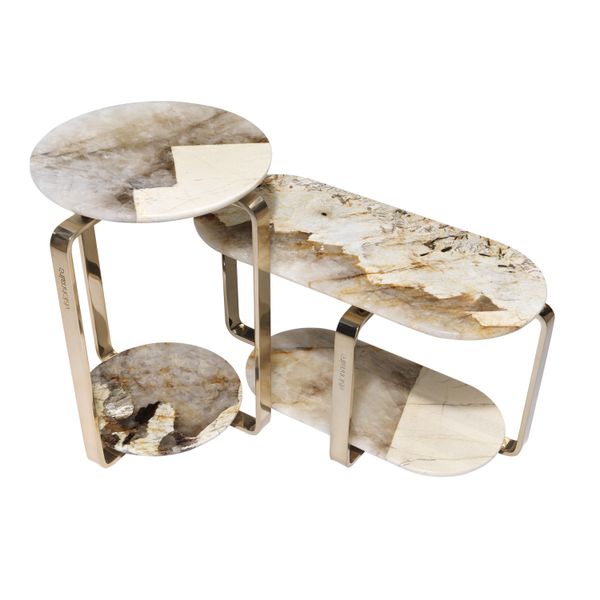 Button Low Table by Alessandro La Spada