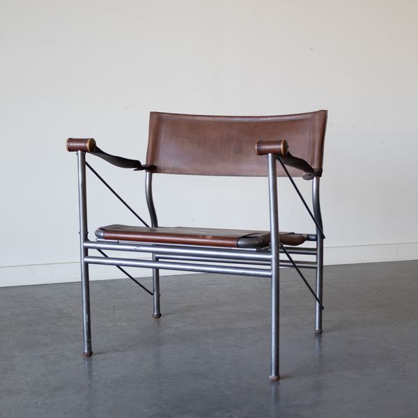 907 Folding Safari Lounge Chair by Joe Colombo, 1970s