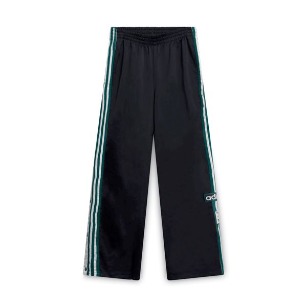 Adidas Black Clasped Leg Athletic Pants