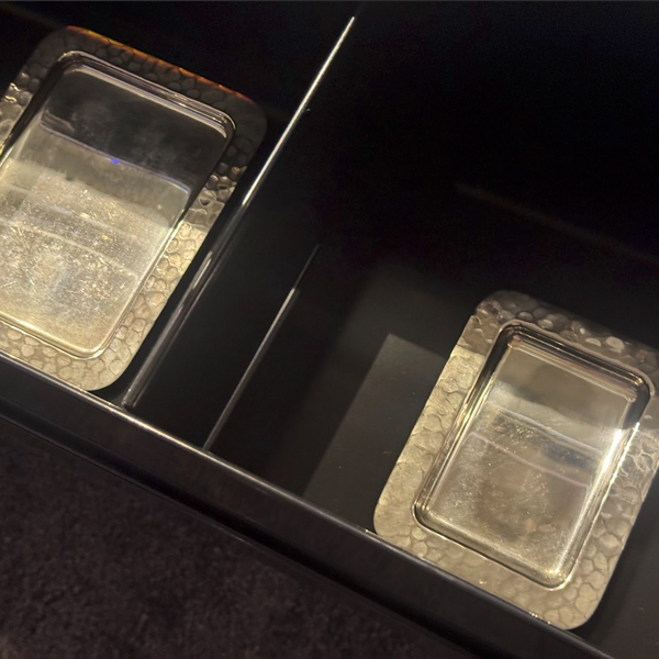 Dior Silver Plate Nesting Trays 1970’s 