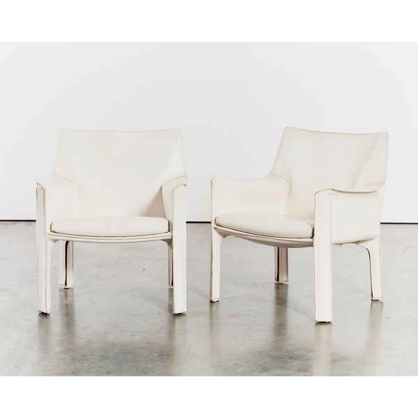BAC 413 Armchairs by Mario Bellini