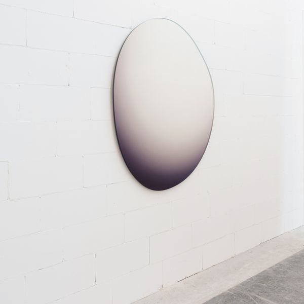 Seeing Glass Collection - Off Round Mirror Hue 3