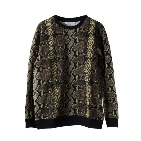 Givenchy Snakeskin Print Sweatshirt