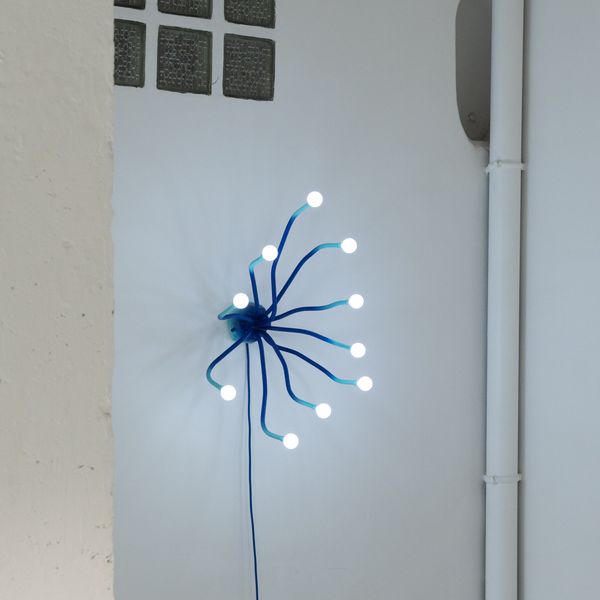 Anemone Lamp in Blue