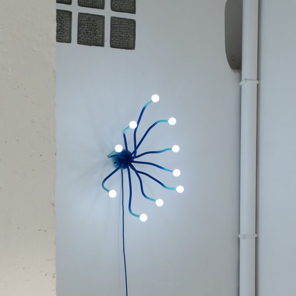 Anemone Lamp in Blue