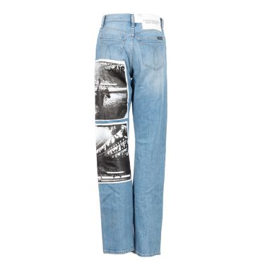 Calvin Klein Jeans x Andy Warhol High Rise Straight Jean