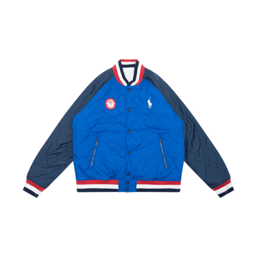 Polo Ralph Lauren Blue 2022 Olympic Reversible Bomber