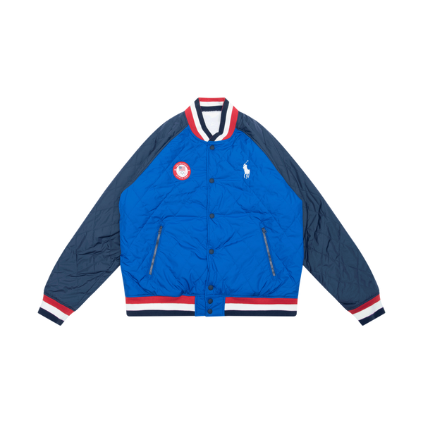 Polo Ralph Lauren Blue 2022 Olympic Reversible Bomber