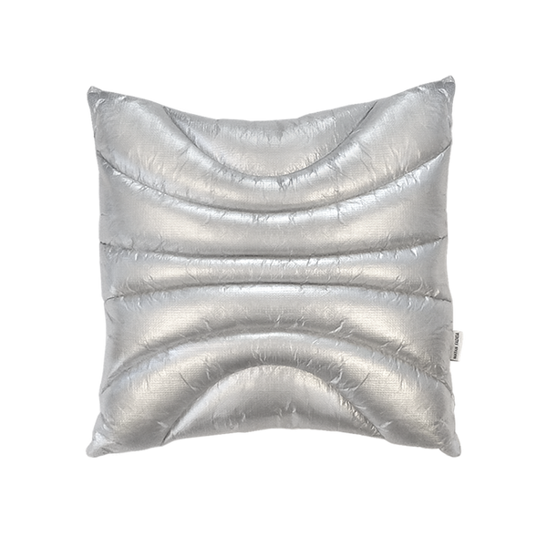 Puffer Cushion - Silver