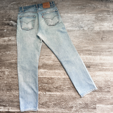 1990s Levi's Well Worn Repaired 505