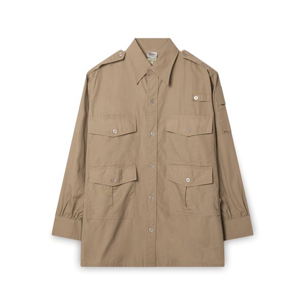 LL Bean Khaki Multipocket Shirt