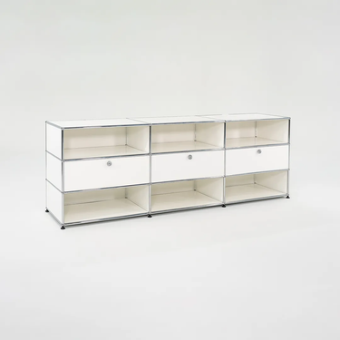 White Credenza by Fritz Haller and Paul Schaerer for USM, 2010s