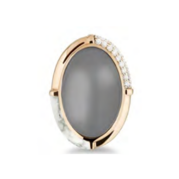 Mason and Books Moonstone Sugar & Spice Cocktail Ring