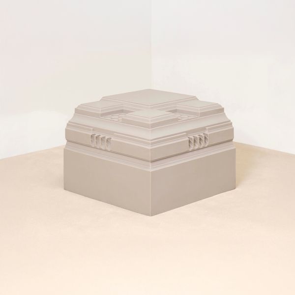 Nynke Koster 90210 Stool (Stone), 2025