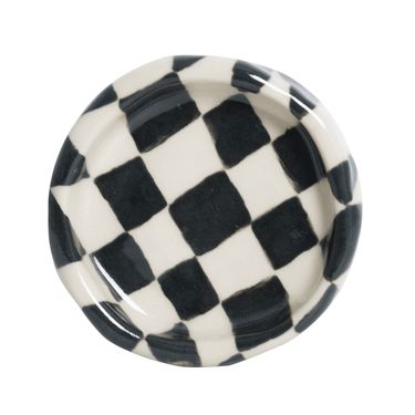 Small Checkerboard Pot