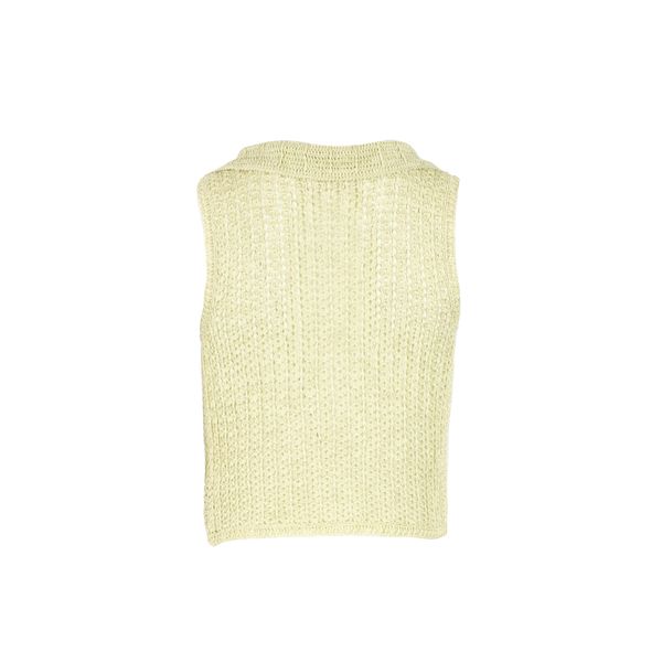 Vintage Yen of London Crocheted Vest Top