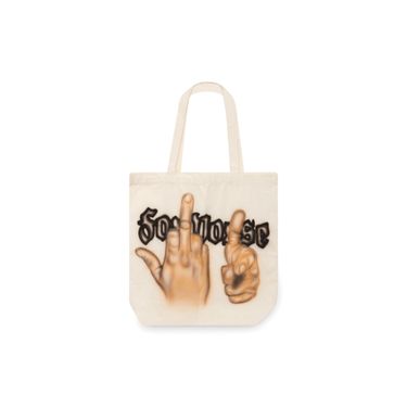 Airbrushed Middle Finger For Posse Small Tote Bag