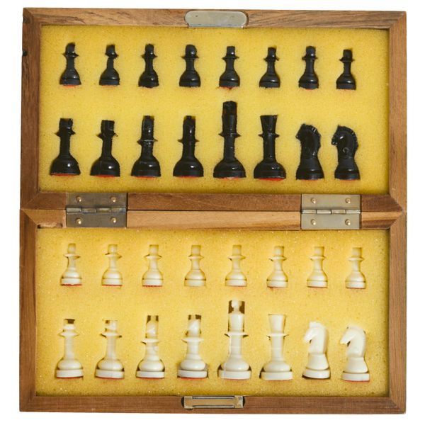 Vintage Travel Chess Set