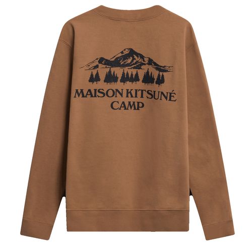 US MK Camp Camel R-Neck Sweatshirt