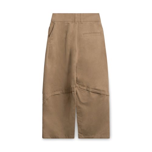 COS High-Waisted Trousers - Tan