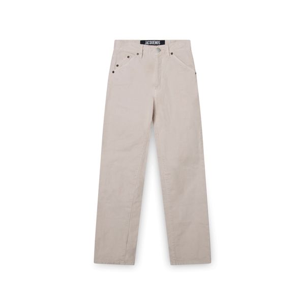 Jacquemus Beige Le Souk Jeans