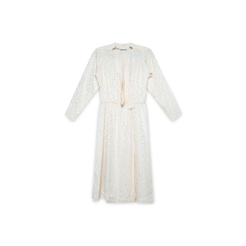 Vintage Pat Argent's Ldt. Cream Silk Dress 